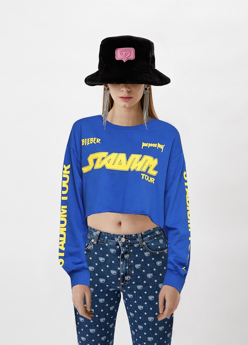 Свитшот H&M XS Синий (537978b50) Свитшот H&M XS Синий (537978b50)