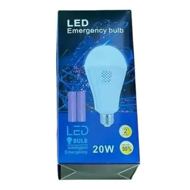 Лампа світлодіодна RIAS Emergency Bulb з акумулятором 20W E27 White (3_05548) - фото 5