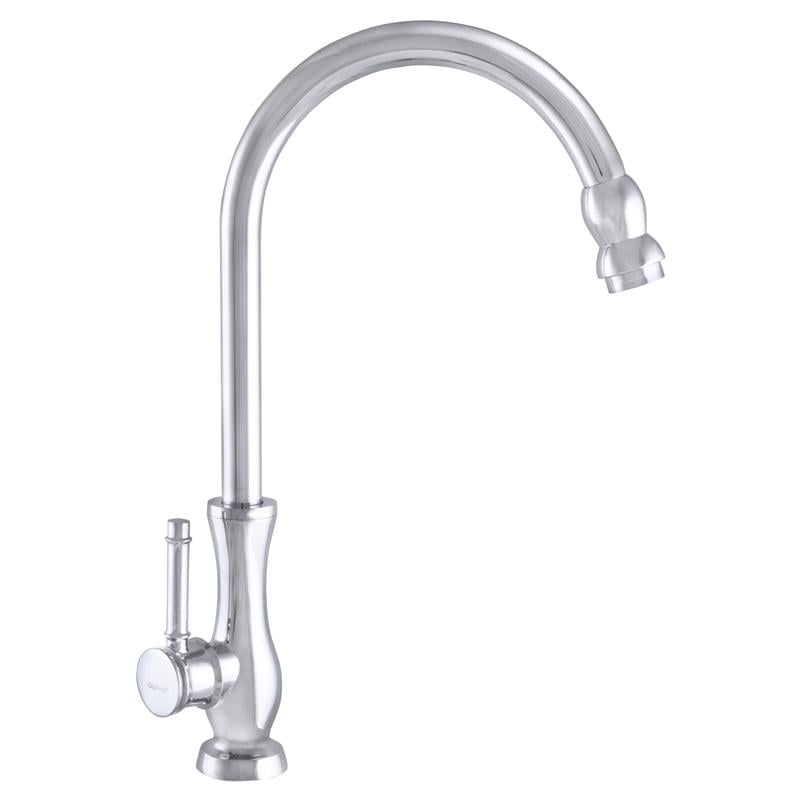 Кран для умывальника Zerix Z4177 ZX0365 на одну воду Хром (128850)