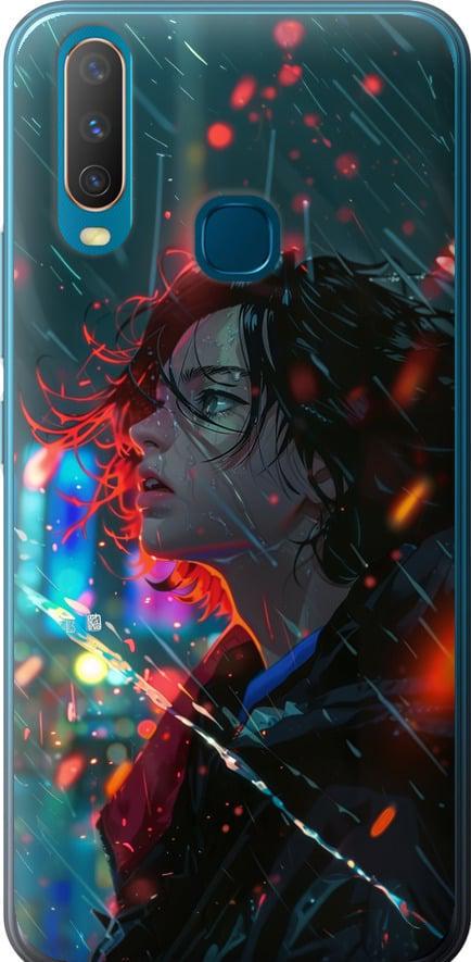 Чехол на Vivo Y17 Ночные огни (6096t-1447-42517)
