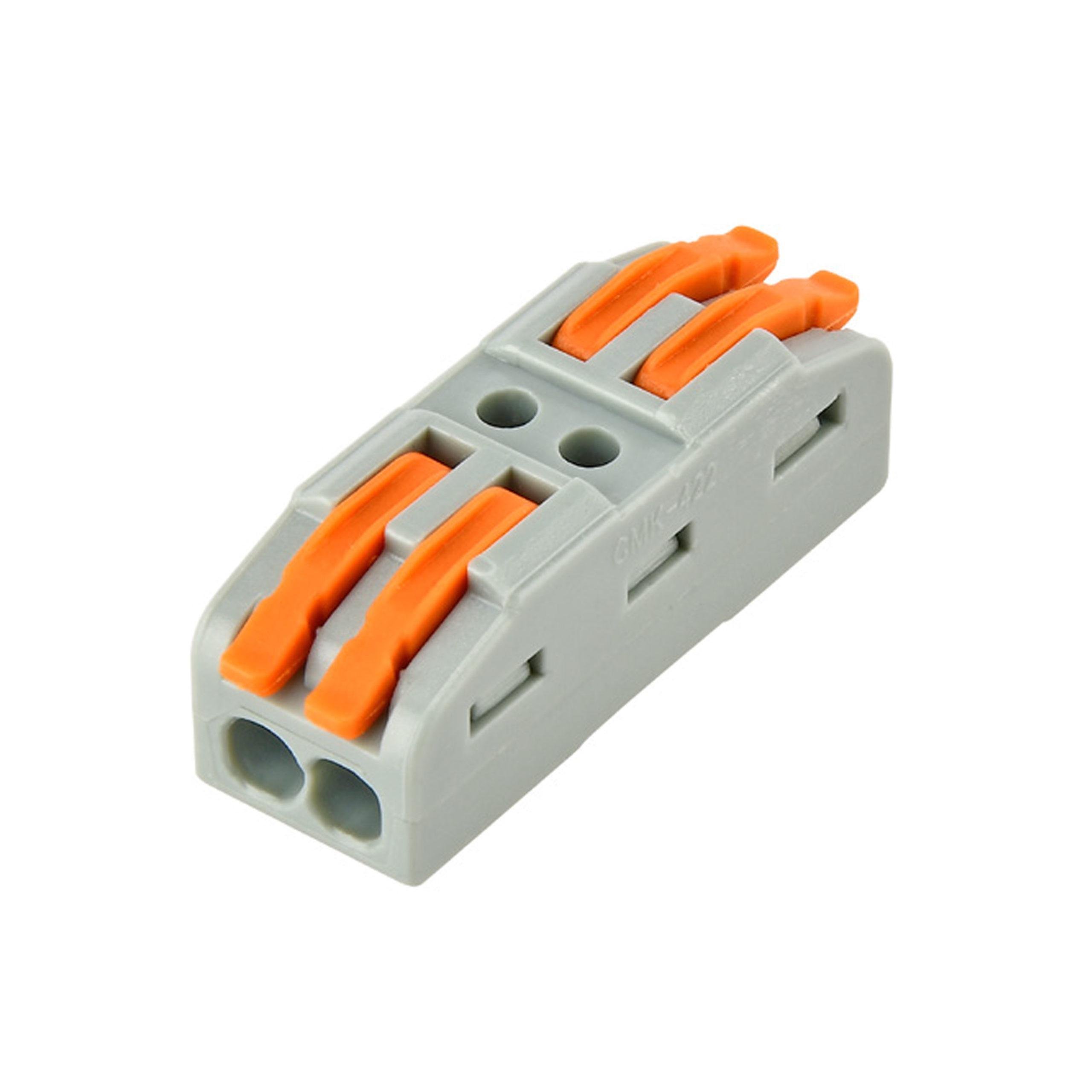 Клемма соединительная проходная HOROZ ELECTRIC 2Р 32А 0,08-414 мм2 (106-005-0002-010)