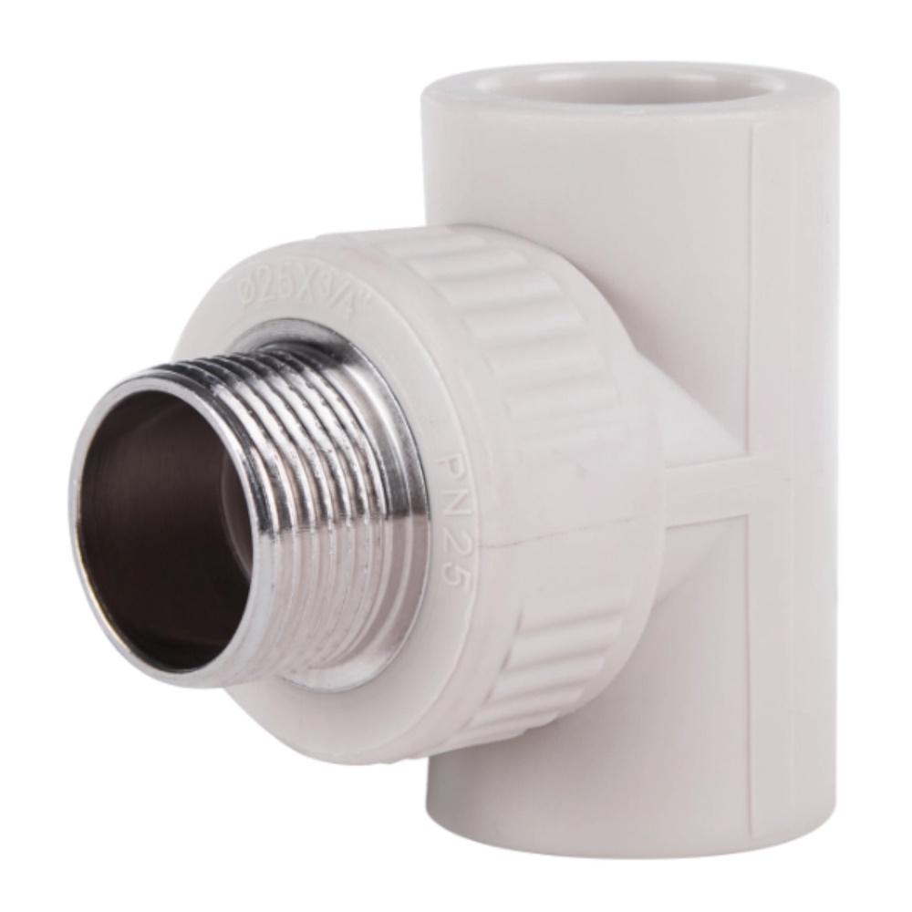 Тройник PPR Alfa Plast 25х3/4"х25 для труб из полипропилена Тройник PPR Alfa Plast 25х3/4"х25 для труб из полипропилена
