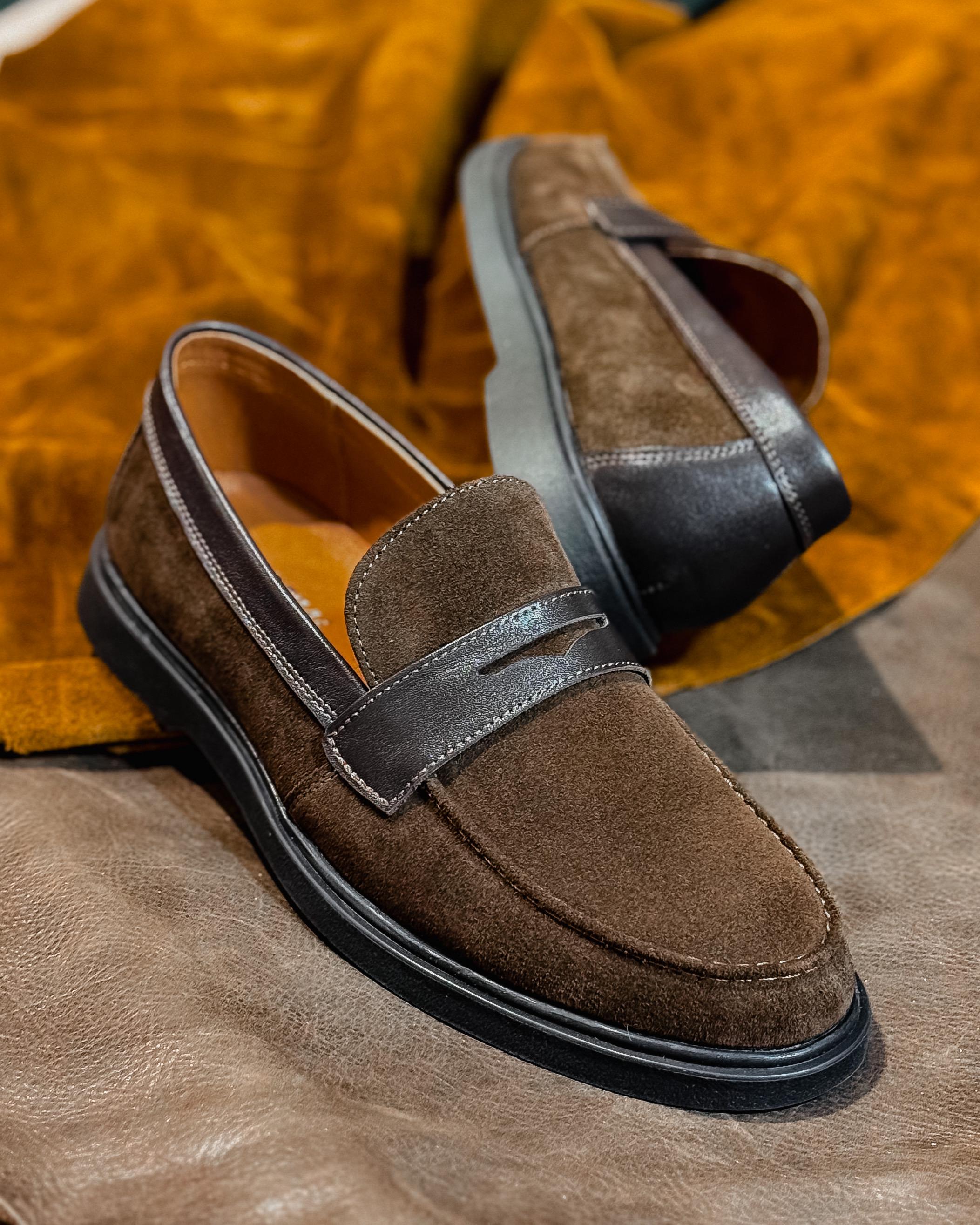 Лоферы мужские BROOKLYN COFFEE р. 40