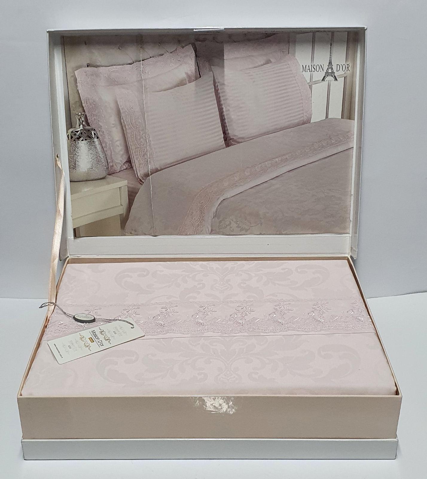 Комплект постельного белья Maison D'or семейный Ares Pembe (02MD2160SBAres23)