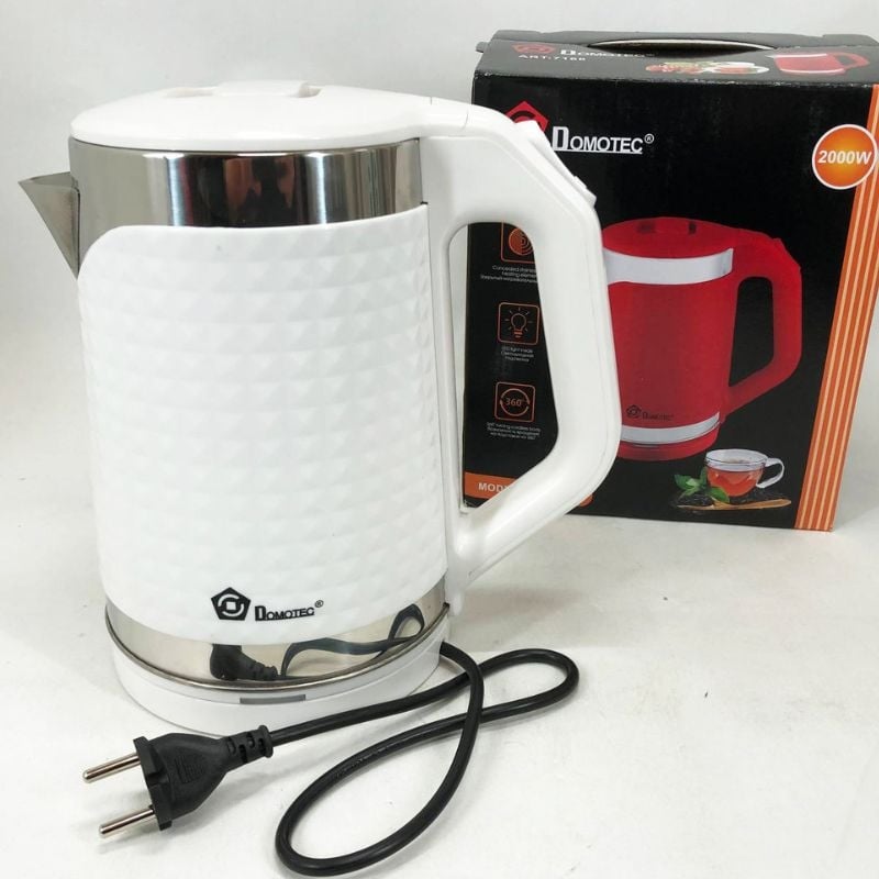 Электрочайник Domotec MS-5027 2000W 2 л White - фото 7