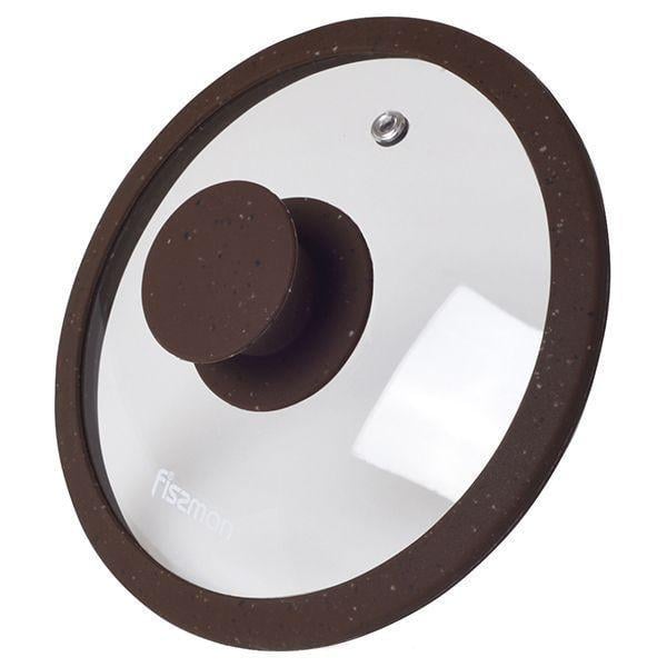 Кришка Fissman Arcades 16 см Коричневий (9908)