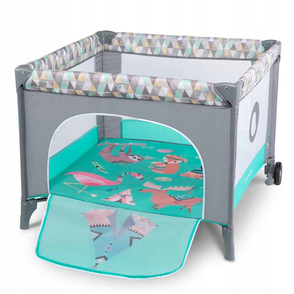 Манеж Lionelo Sofie Turquoise Scandi - фото 5 Манеж Lionelo Sofie Turquoise Scandi - фото 5