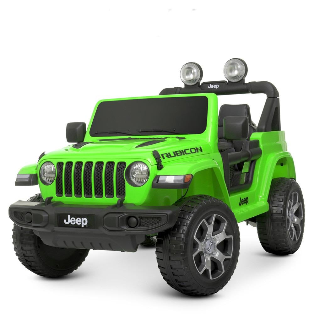 Електромобіль Bambi Racer Jeep Салатовий (M 4176EBLR-5)