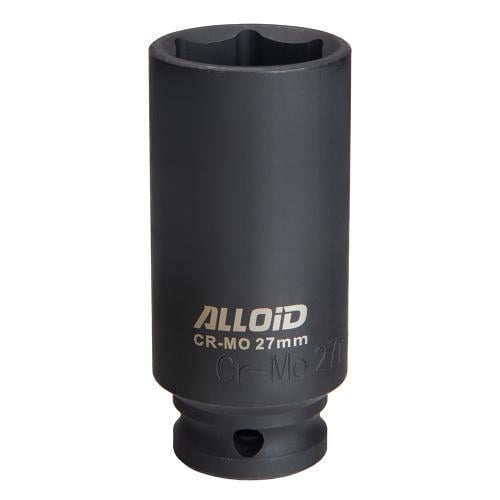 Головка торцевая Alloid ударная глубокая 1/2" DR, 27 мм (GUG-51127)