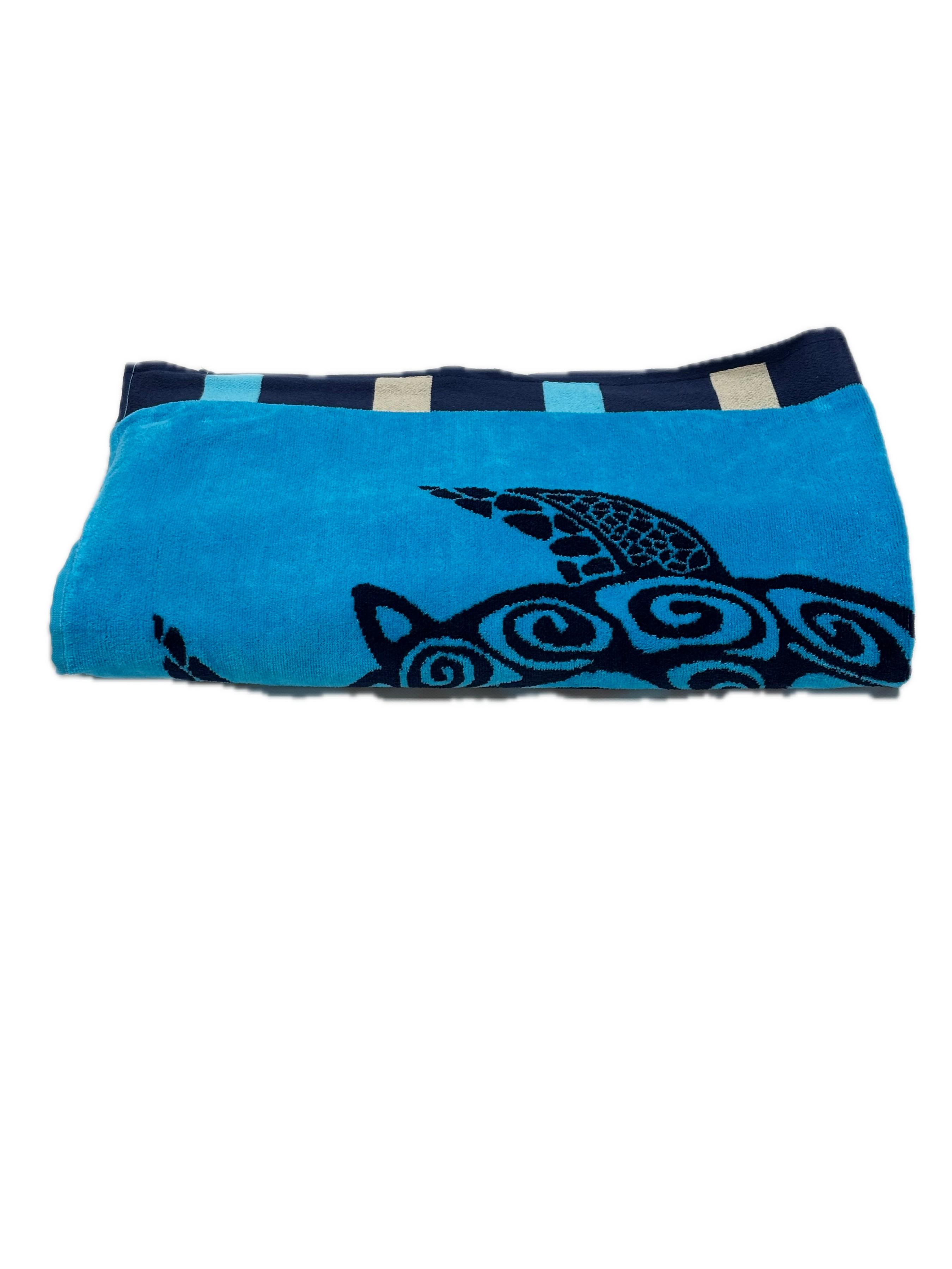 Полотенце пляжное Le Comptoir de la plage Bellia 100x175 см One size Голубой (ZIK0000028132) - фото 2 Полотенце пляжное Le Comptoir de la plage Bellia 100x175 см One size Голубой (ZIK0000028132) - фото 2