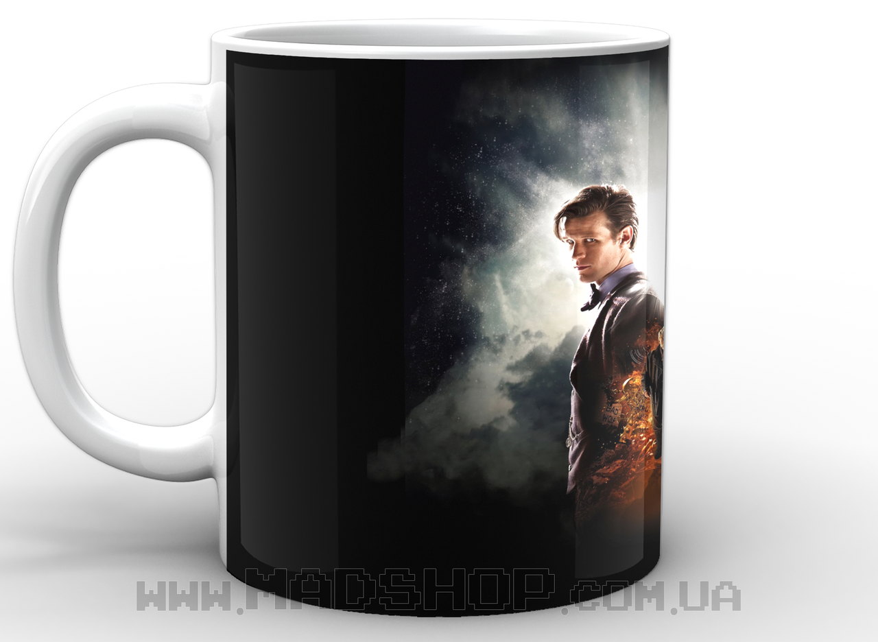 Чашка Gee! Доктор Кто Десятый и одиннадцатый Белый DW.02.054