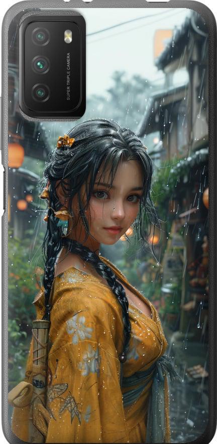 Чехол на Xiaomi Poco M3 Anime-girl (6133t-2200-42517)