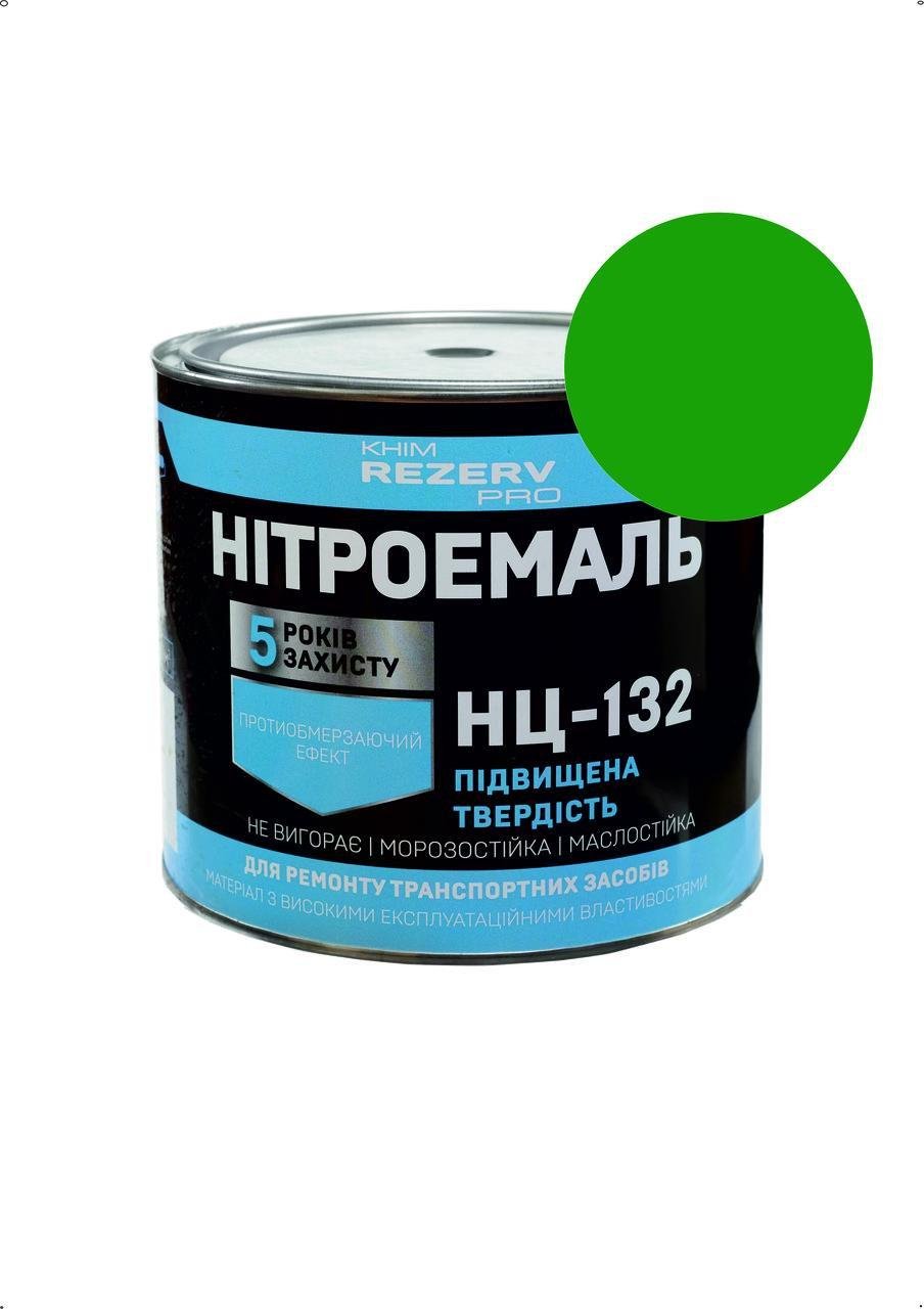 Нитроэмаль Хімрезерв НЦ-132 для дерева и металла 800 мл Зеленый (28715836)