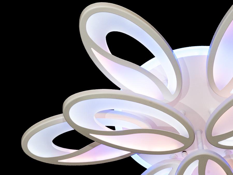 Люстра LED для спальни с пультом 8090-6+3WH-LS 150W на 21м2 Белый (1790706587) - фото 5 Люстра LED для спальни с пультом 8090-6+3WH-LS 150W на 21м2 Белый (1790706587) - фото 5