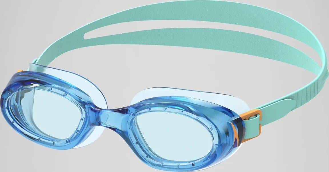 Очки для плавания Speedo JR FUTURA HYDRO One Size Голубой/Бирюзовый (38100359)
