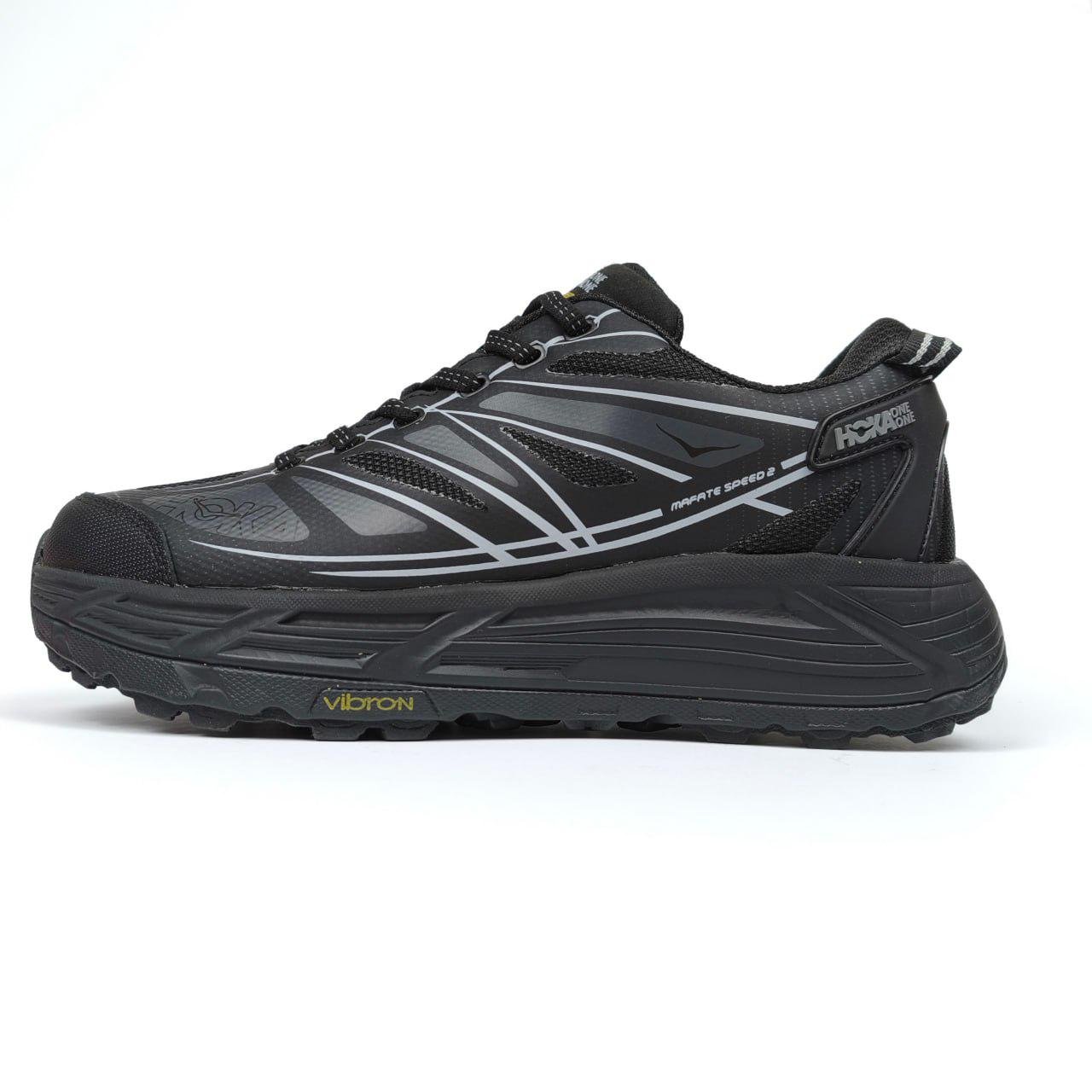 Кроссовки мужские термо зимние Hoka Mafate Speed 2 GTX р. 43 27,5 см Black/White (7272 43)