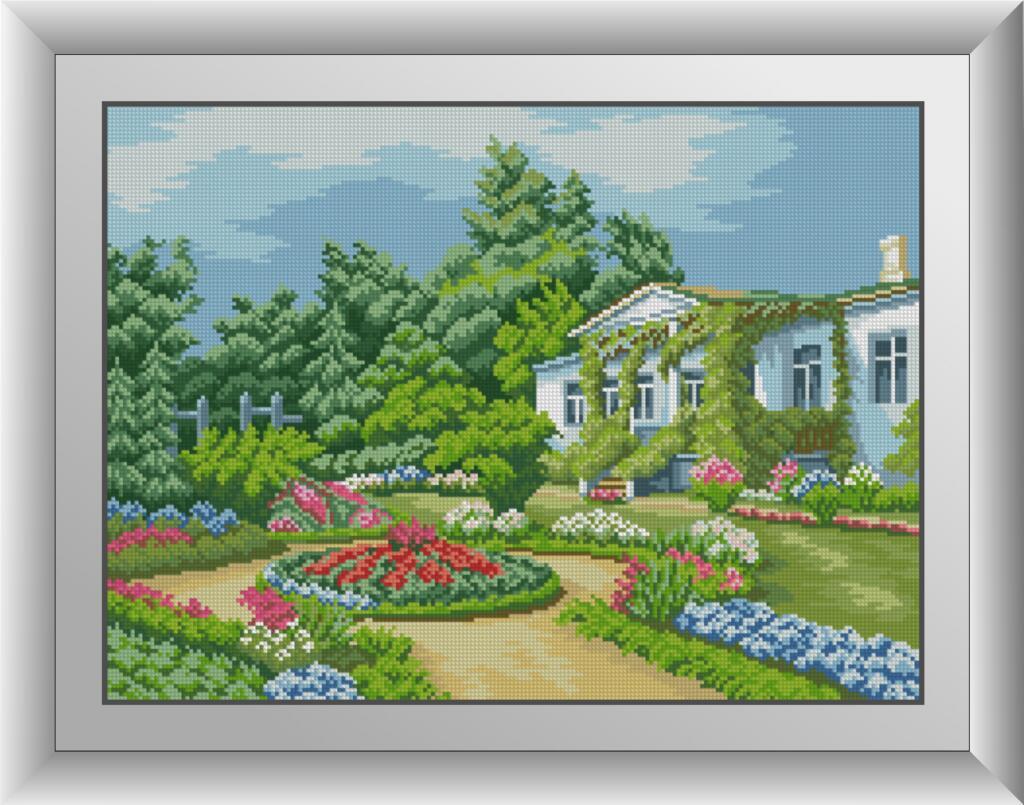 Алмазная мозаика Dream Art Усадьба 38x52 см (DA.30502)