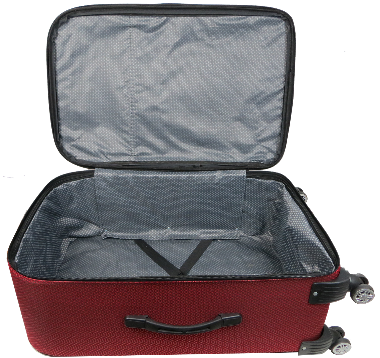 Чемодан на колесах Gedox GD Polo тканевый большой в клетку 100 л Красный - фото 5 Чемодан на колесах Gedox GD Polo тканевый большой в клетку 100 л Красный - фото 5