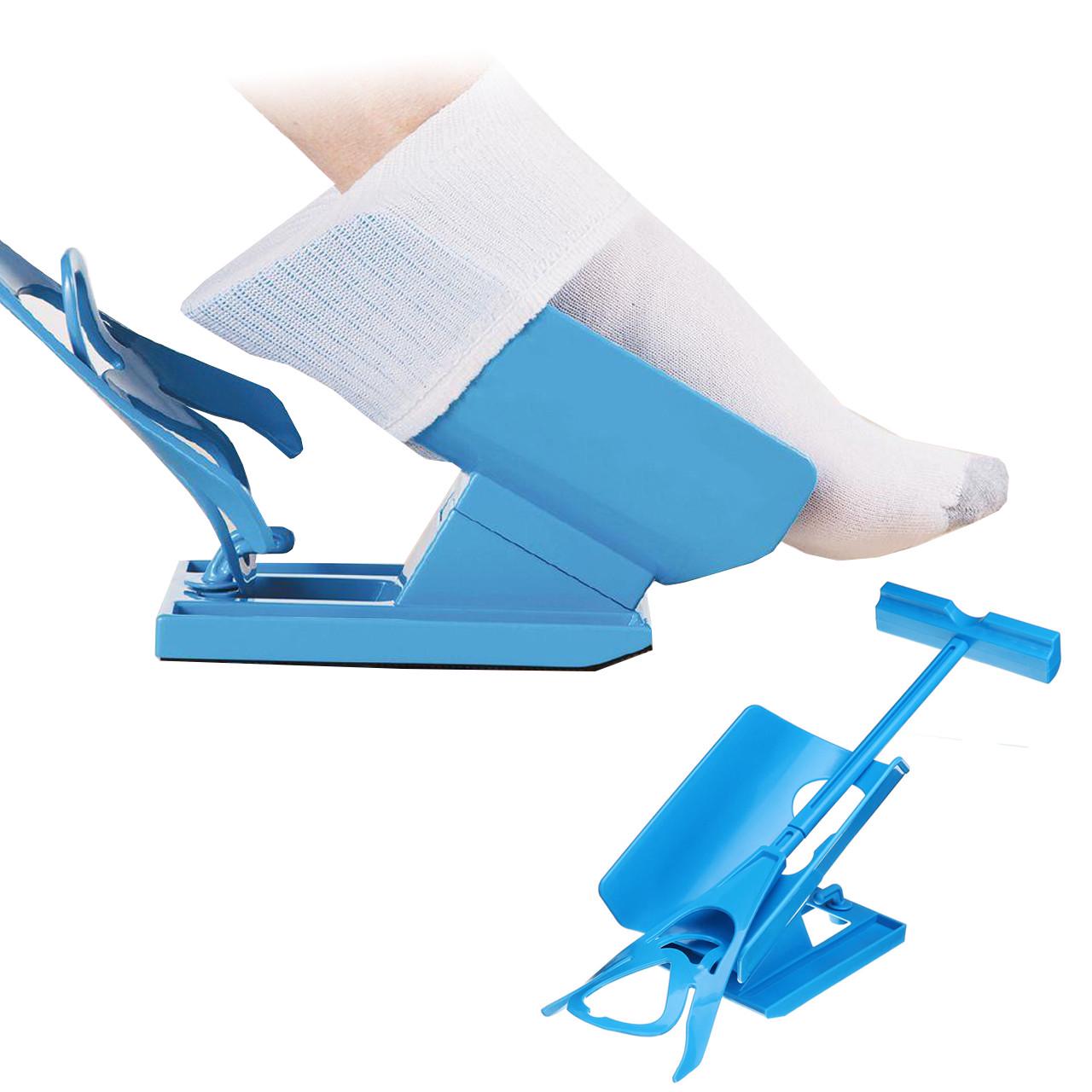 Пристосування для одягання шкарпеток Sock Slider вагітним та людям із захворюваннями спини (1871351) - фото 2