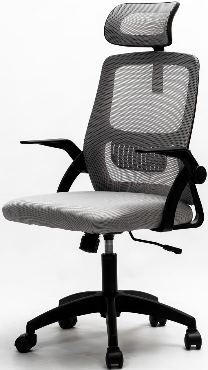 Крісло Diego ErgoFlex сітка Чорно-сірий - фото 2 Крісло Diego ErgoFlex сітка Чорно-сірий - фото 2