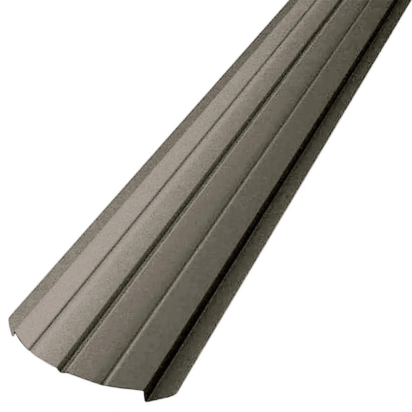 Штакетник двосторонній ARVEDI металевий 0,45 мм RAL 8019 МАТ (13678898)