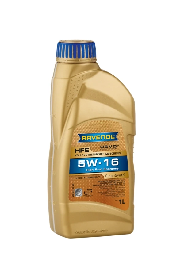 Моторное масло RAVENOL HFE 5W-16 синтетика 1 л (1111104-001)