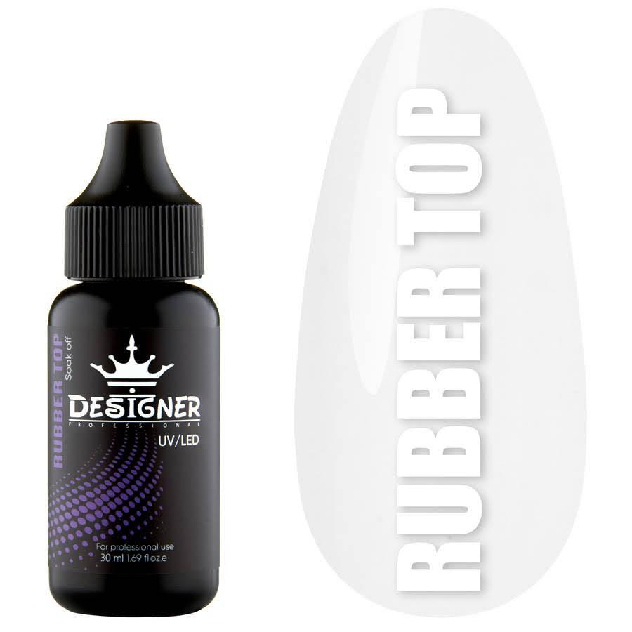 Топовое покрытие Designer Professional Rubber Top с липким слоем 30 мл