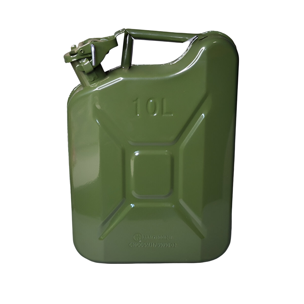 Канистра металлическая для топлива герметичная с рычажным замком 10 л (30467198)