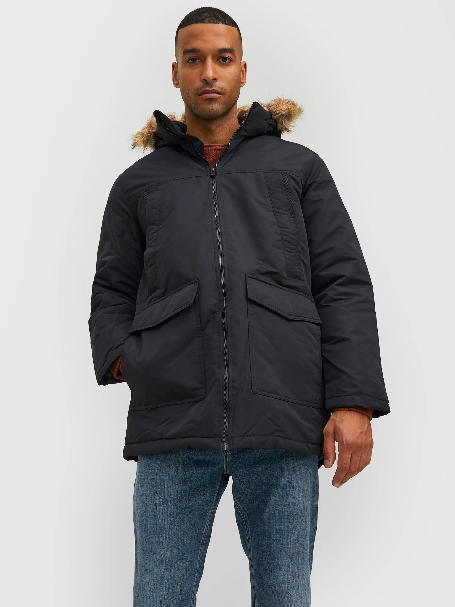 Куртка зимова Jack & Jones Craft XL Чорний (21316001)