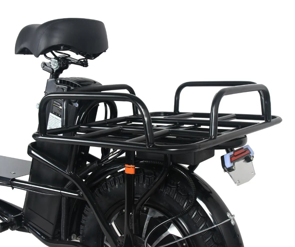 Электровелосипед X-boost 006 60V 25A 600W Черный - фото 4