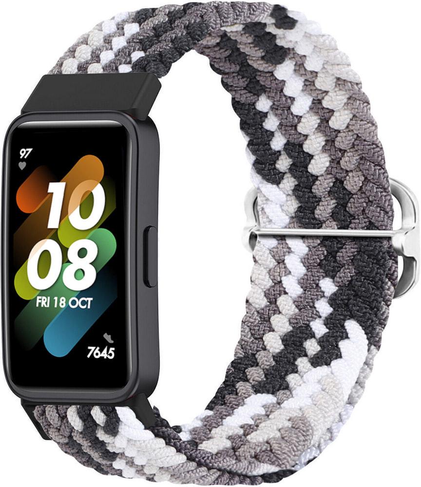 Ремешок Solo Loop Multi для Huawei Band 7 Silver White (34620-58)