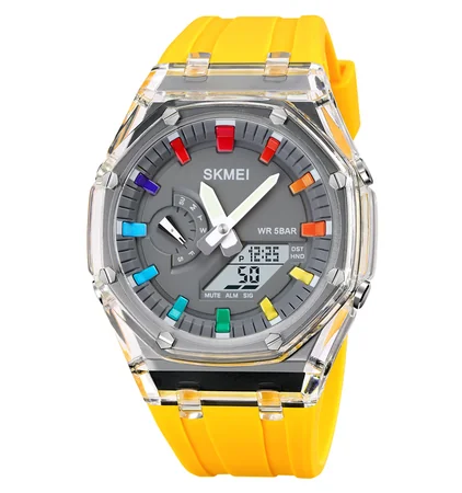 Наручные часы Skmei 2100YL Yellow Наручные часы Skmei 2100YL Yellow