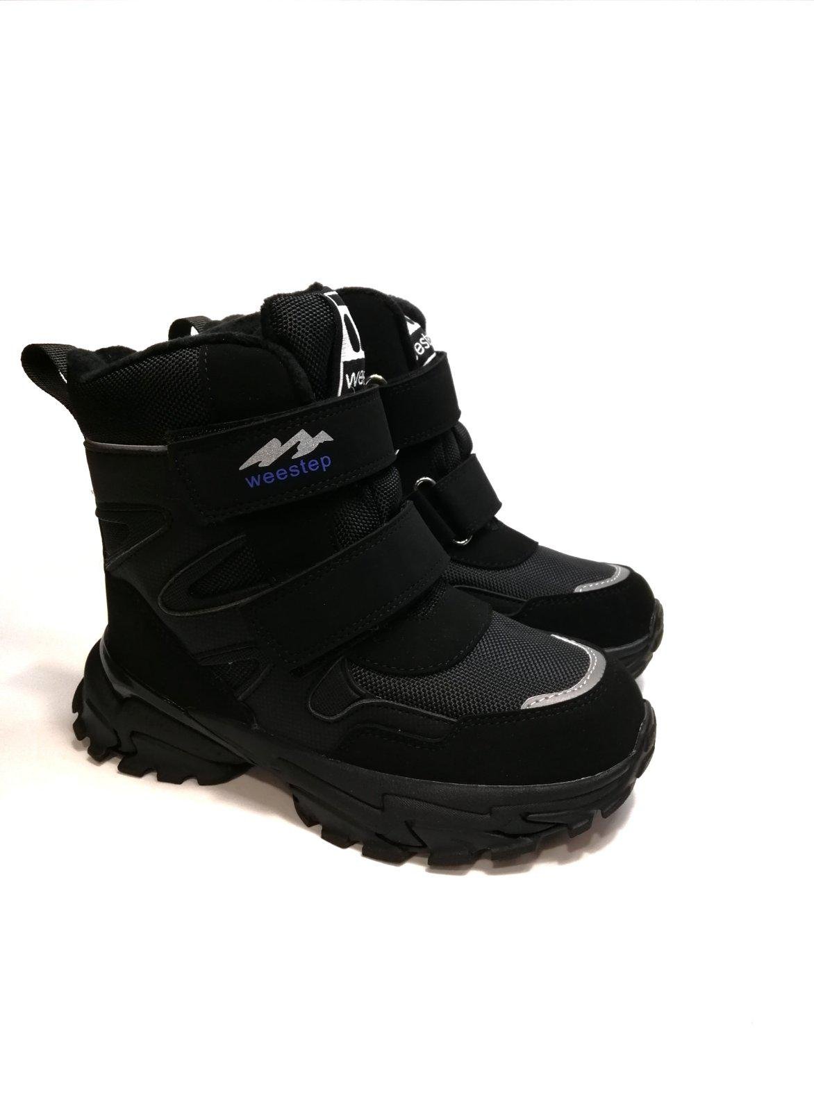 Ботинки зимние Weestep для мальчика р. 32 20,5 см Черный (190168652 ВК)