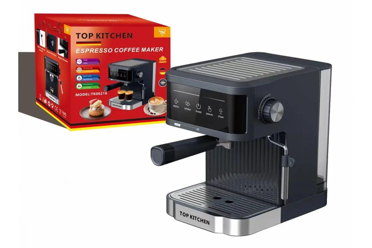 Кофеварка со стимером Kitchen Tk00216 Top Эспрессо 1,8 л 1500 Вт 15 бар (opt-103050)