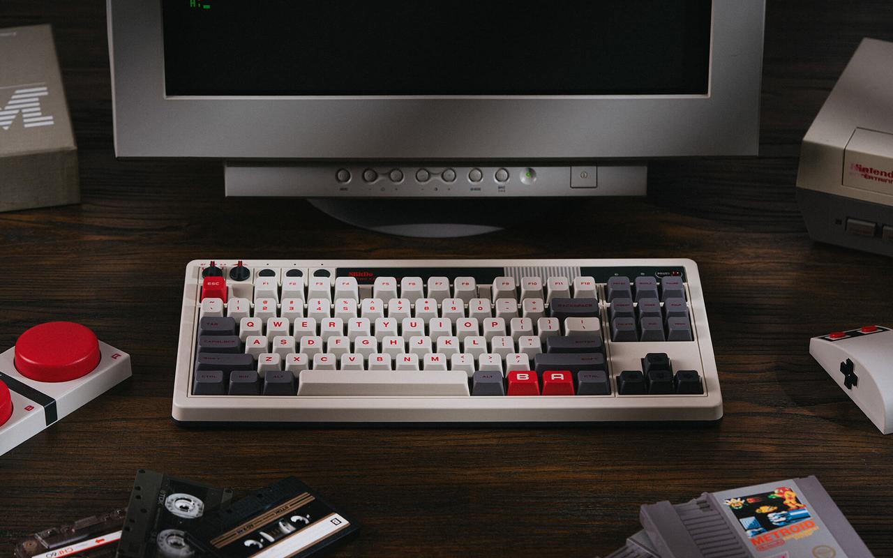 Клавіатура механічна бездротова 8BitDo Retro Mechanical Keyboard - фото 2