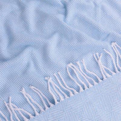 Плэд ламинат 140x200 см Голубой - фото 2 Плэд ламинат 140x200 см Голубой - фото 2