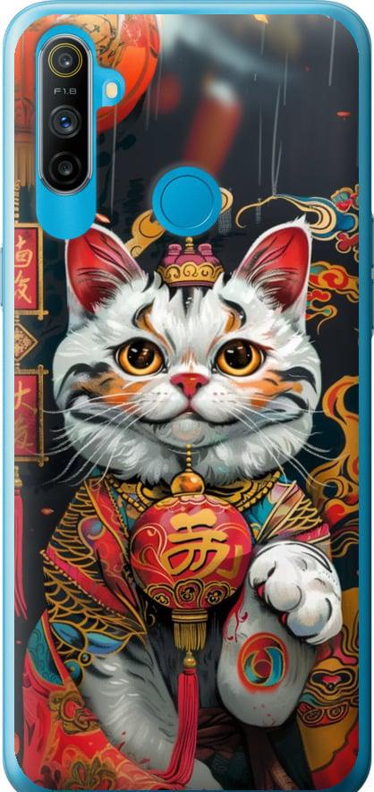 Чехол на Realme C3 China Cat v2 (6135u-1889-42517)