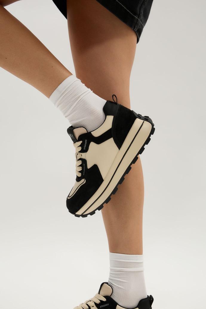 Кросівки жіночі демісезонні LONZA р. 38 Чорний (192210) - фото 3 Кросівки жіночі демісезонні LONZA р. 38 Чорний (192210) - фото 3