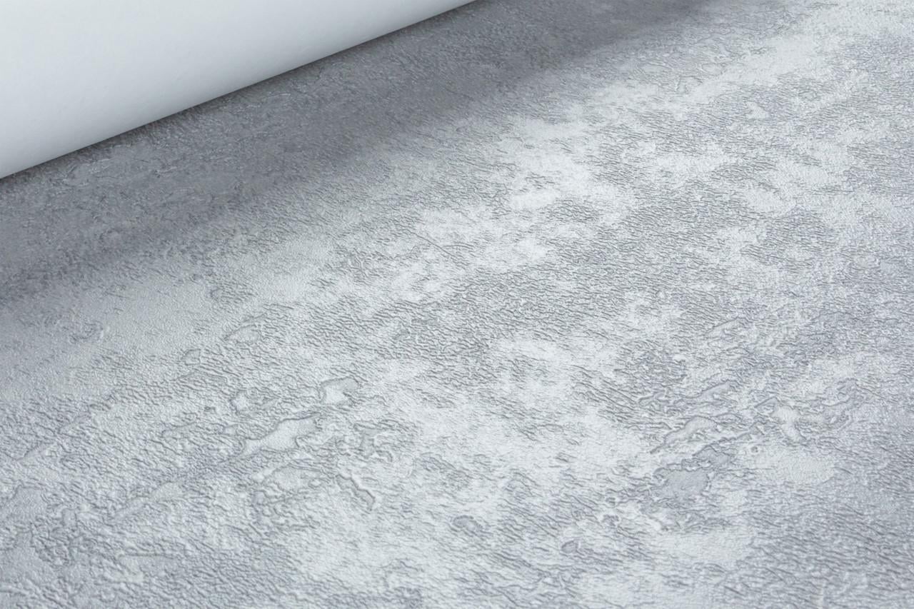 Обои флизелиновые Erismann Melange XL 12225-10 винил горячего тиснения 1,06х10,05 м Серый