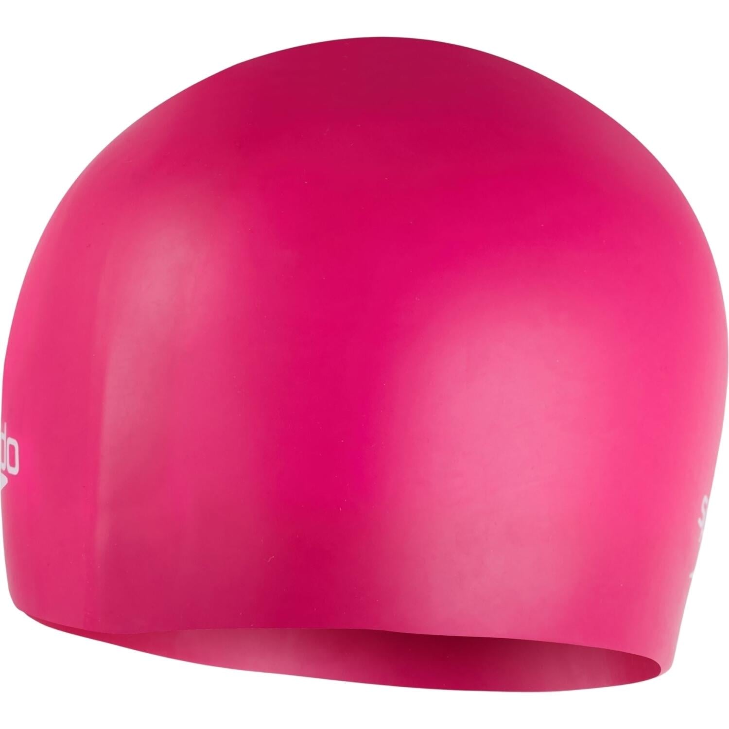 Шапочка для плавання Speedo PLAIN MOULDED SILICONE CAP AU Рожевий (8-70984B495)