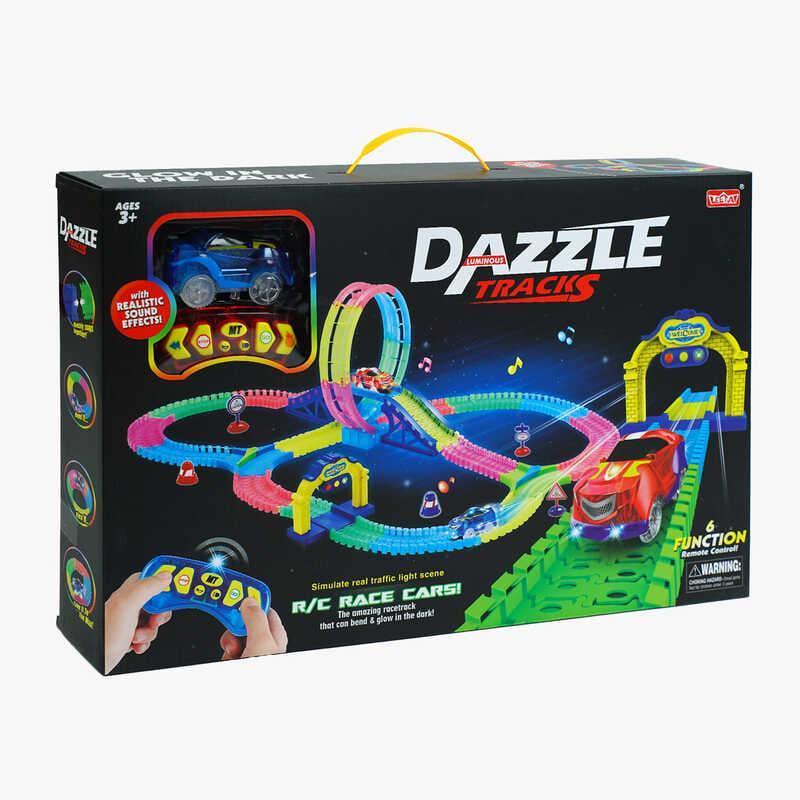 Автотрек на радіокеруванні Dazzle Tracks 326 деталі/світло/звук Multicolor (83679)