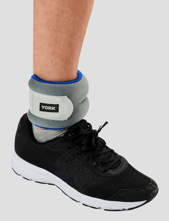 Утяжелители York Fitness Soft для рук и ног 2х1,5 кг Серый (5062) - фото 3