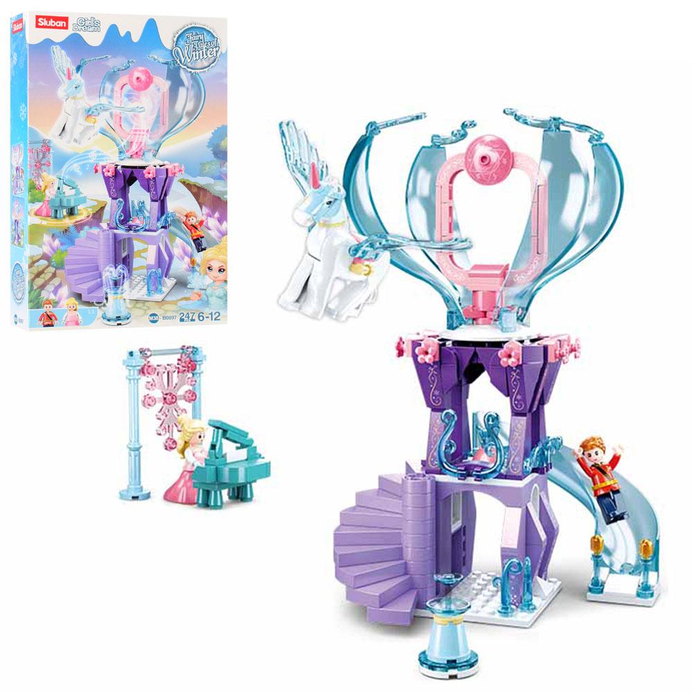 Конструктор Sluban Зимний парк развлечений 247 дет. (M38-B0897)