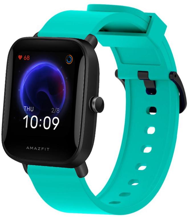 Ремешок силиконовый Like для Amazfit Bip U Teal (18380)