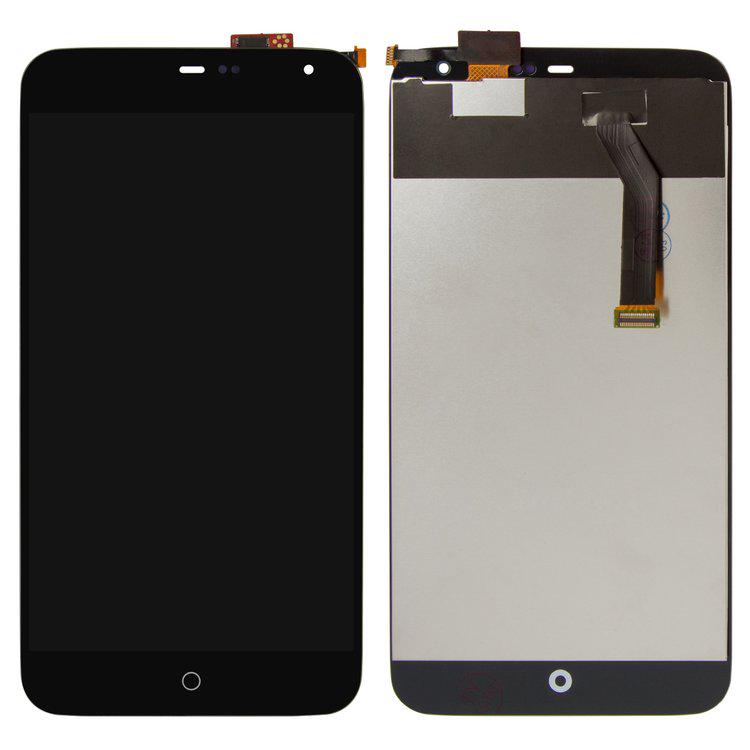 Дисплей для Meizu MX3 з сенсорним склом Чорний (01818000002162)