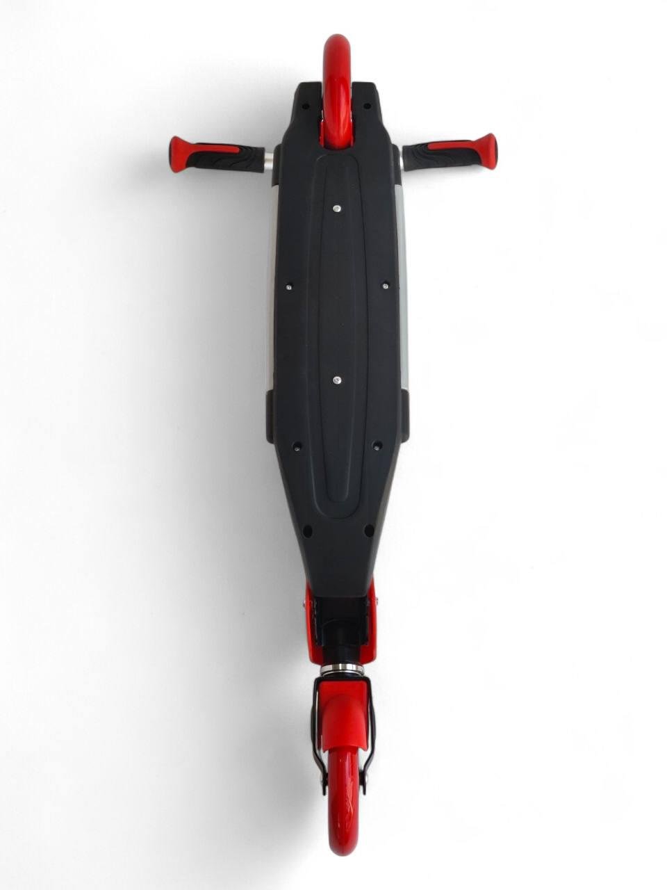 Самокат дитячий двоколісний Scooter HBC 391X до 75 кг з ножним гальмом Червоний (391Xr-s2) - фото 5