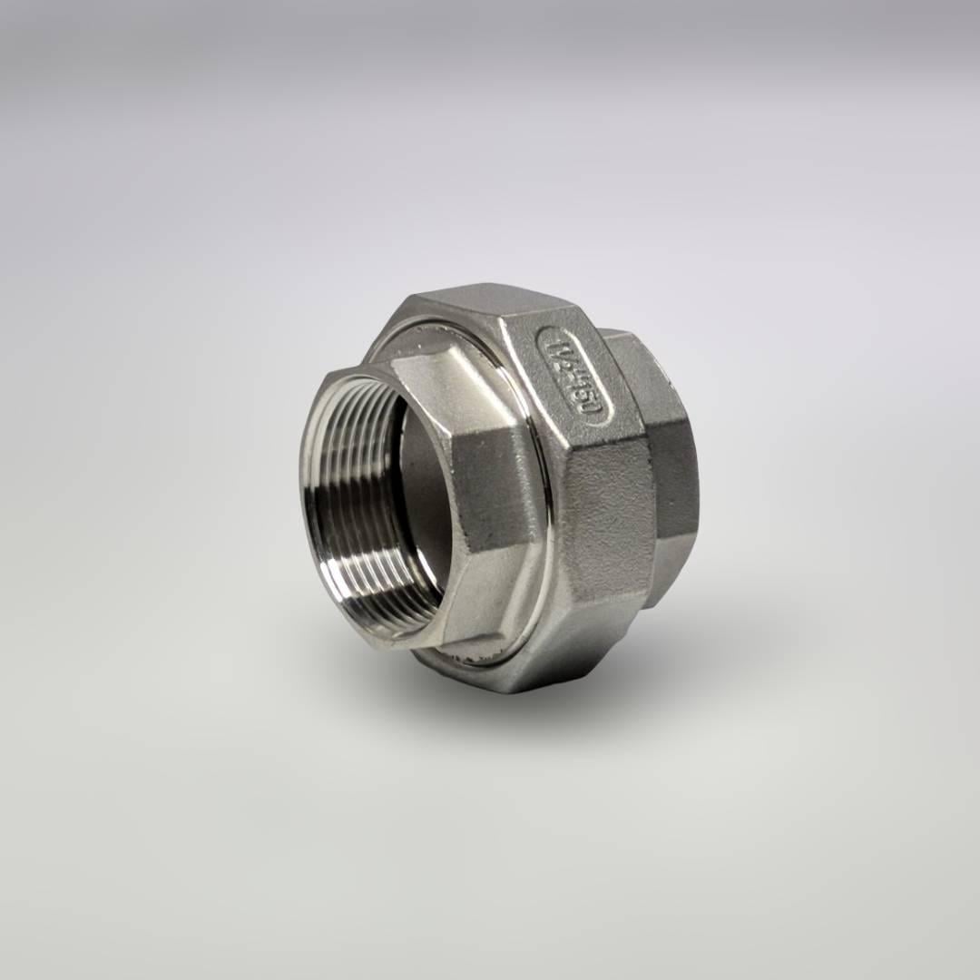Американка внутренняя-внутренняя ДУ40 н/ж сталь AISI304/прокладка PTFE/Class 150/резьба BSP 1-1/2" (31775407)