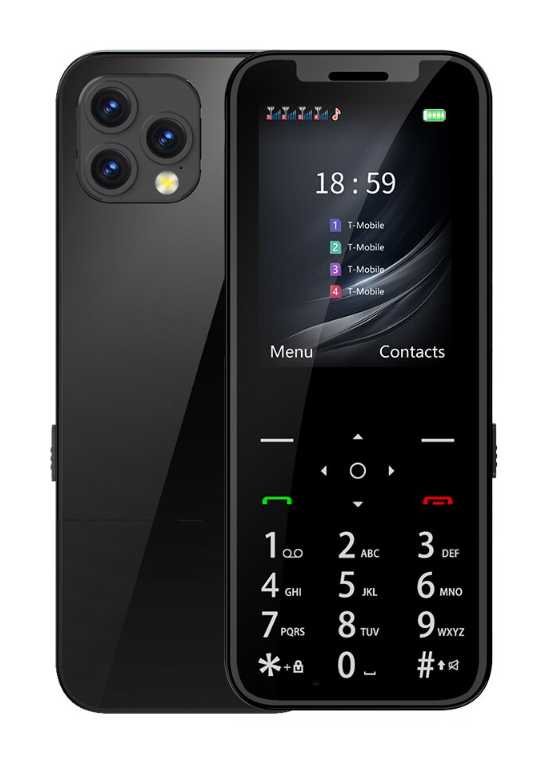 Телефон мобильный Servo X4 English Keyboard Black (11535791)