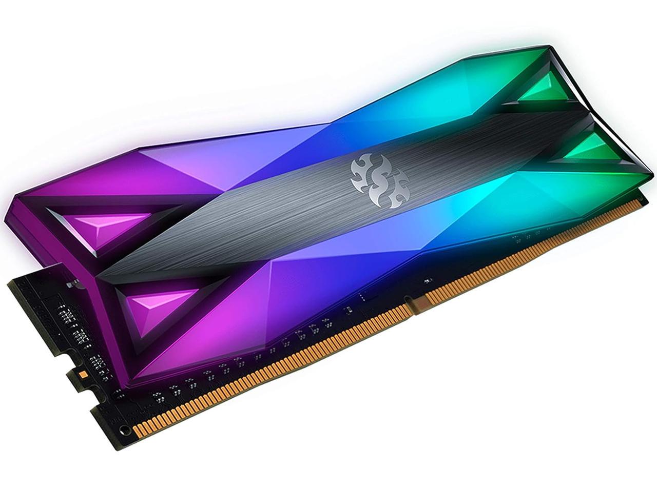 Модуль памяти для компьютера Adata 16 GB DDR4 3200 MHz XPG Spectrix D60G RGB (AX4U320016G16A-ST60) - фото 2