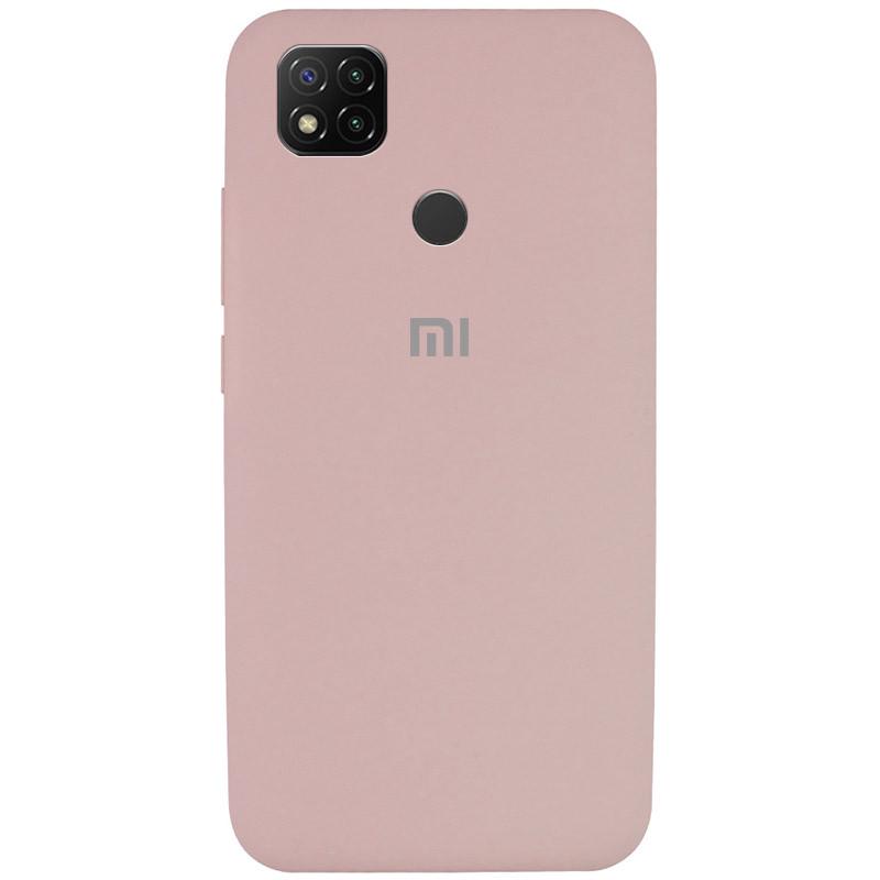 Чехол Silicone Cover Full Protective (AA) для Xiaomi Redmi 9C Розовый/Pink Sand